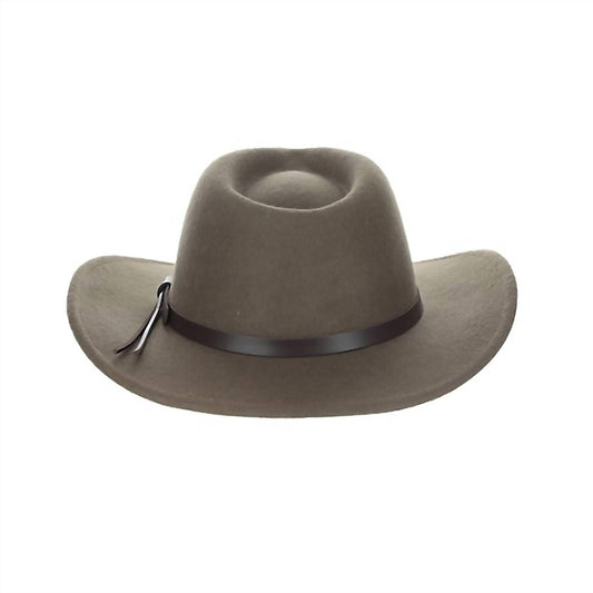 Men's Crushable Felt Outback Hat