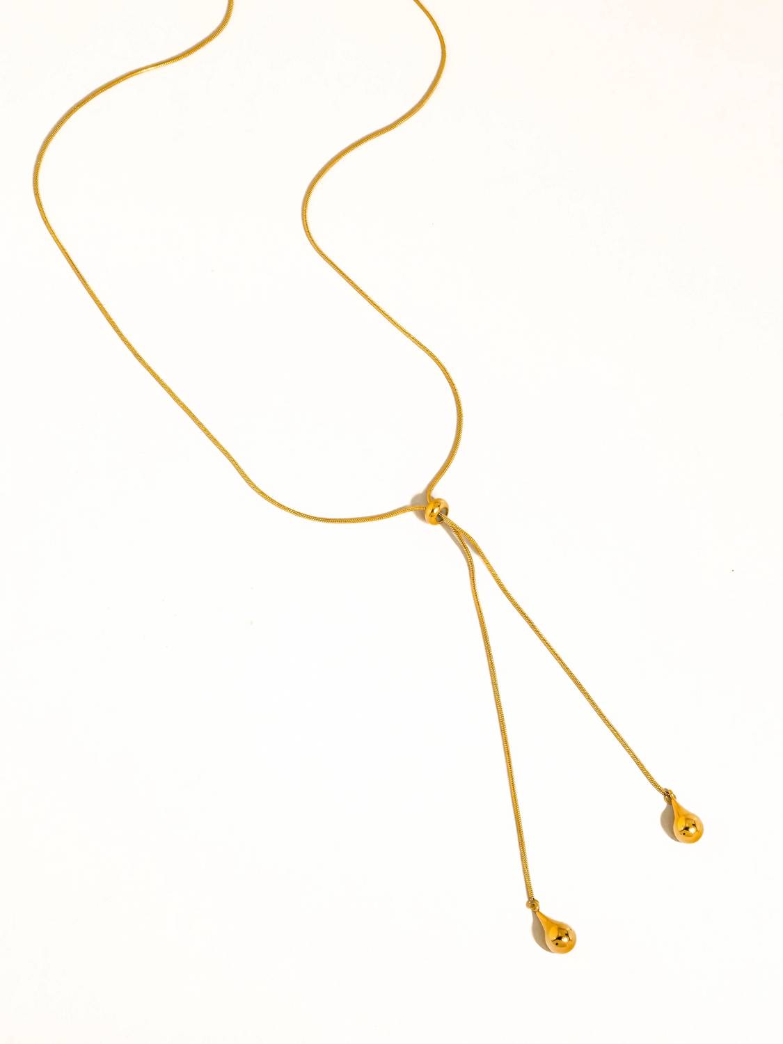 The Marlowe Lariat Necklace
