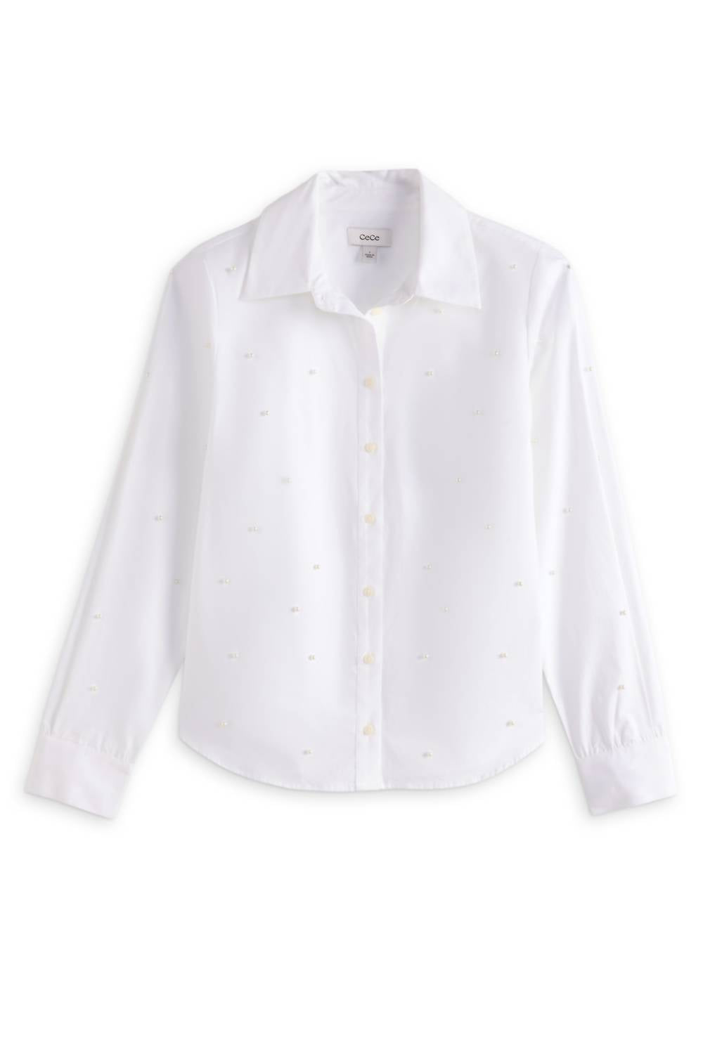 Women's Nadya Pearl Embellished Button Down Shirt