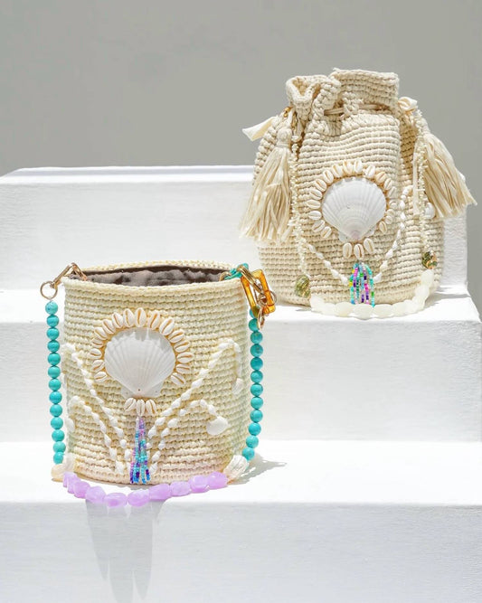 Women's Bucket Shell Bag