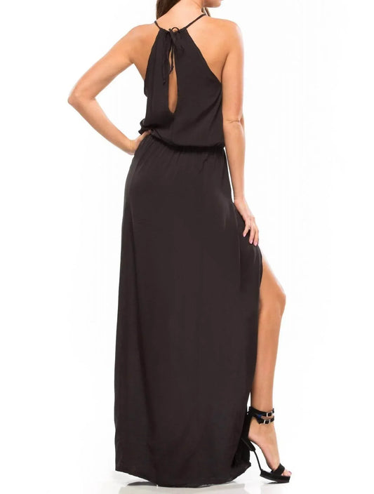 Blue Life - Double Slit Maxi Dress - Rack Hunt