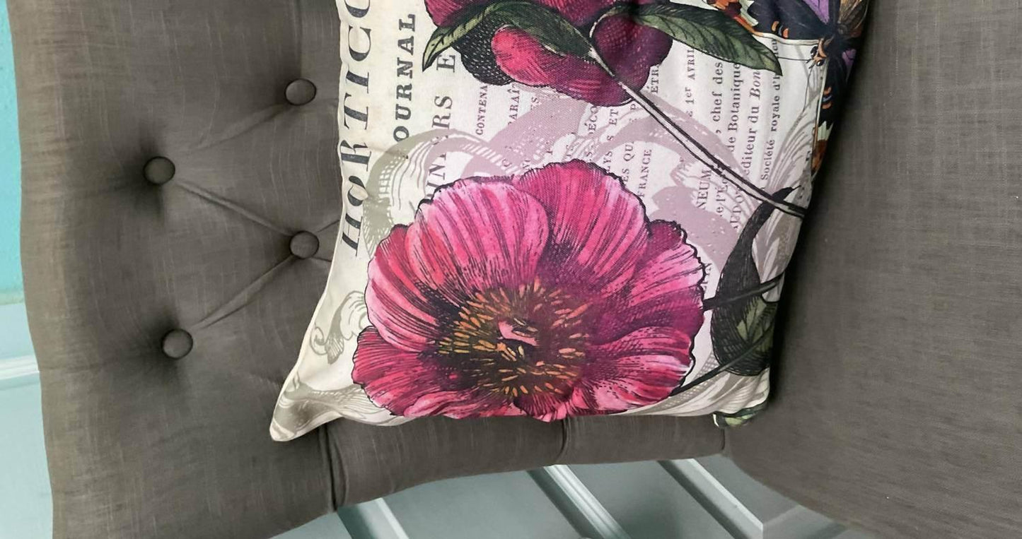 Caravan Home Decor - Floral Pillow - Rack Hunt