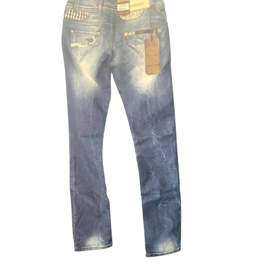 Cipo & Baxx - Women's Durable And Versatile Vintage Jeans - Rack Hunt