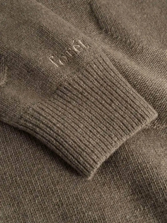 forét - Men's Relaxed Jacquard Sweater - Rack Hunt