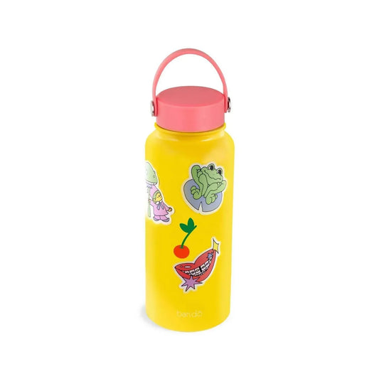 Ban.do - Unisex Cherry On Top Stainless Steel Water Bottle - Rack Hunt