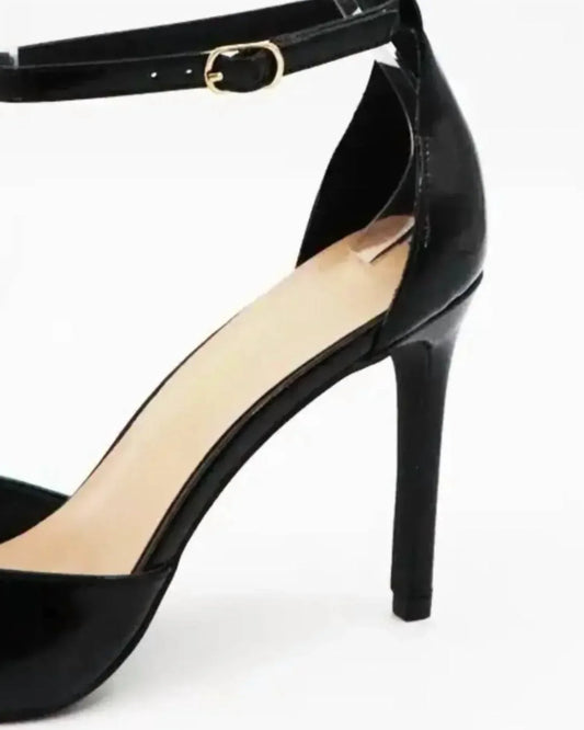 Anne Michelle - Women's Ankle Strap Pointy Toe Pump - Rack Hunt