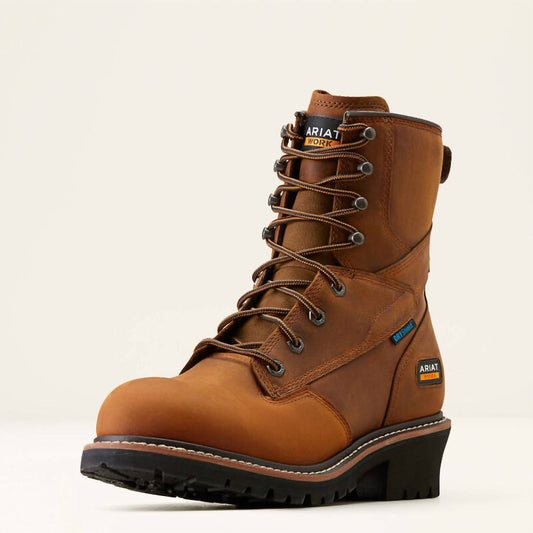 Men's Shock Shield Wp Safety Loggers Boots