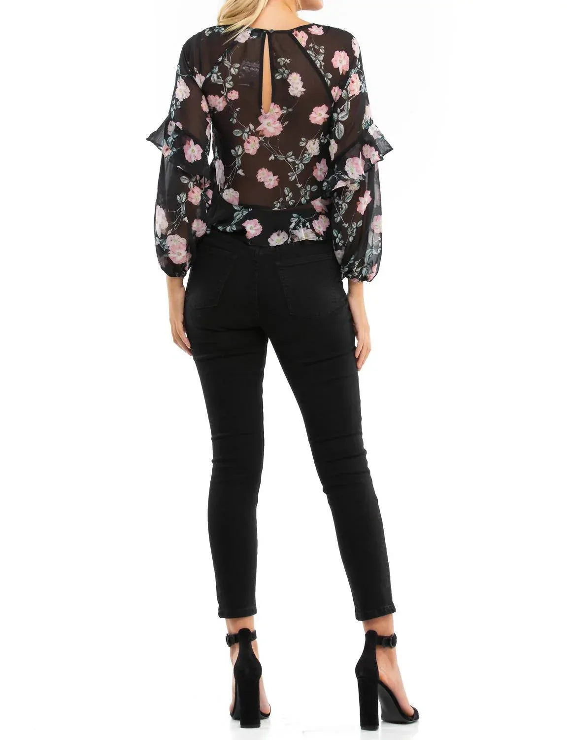 Blue Life - Tomie Ruffle Hem Long Sleeve Top - Rack Hunt