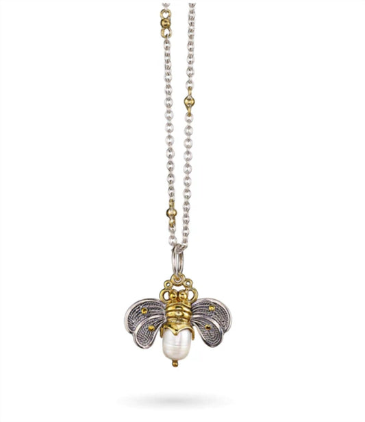 Women's Bee Brave Honeypearl Charm