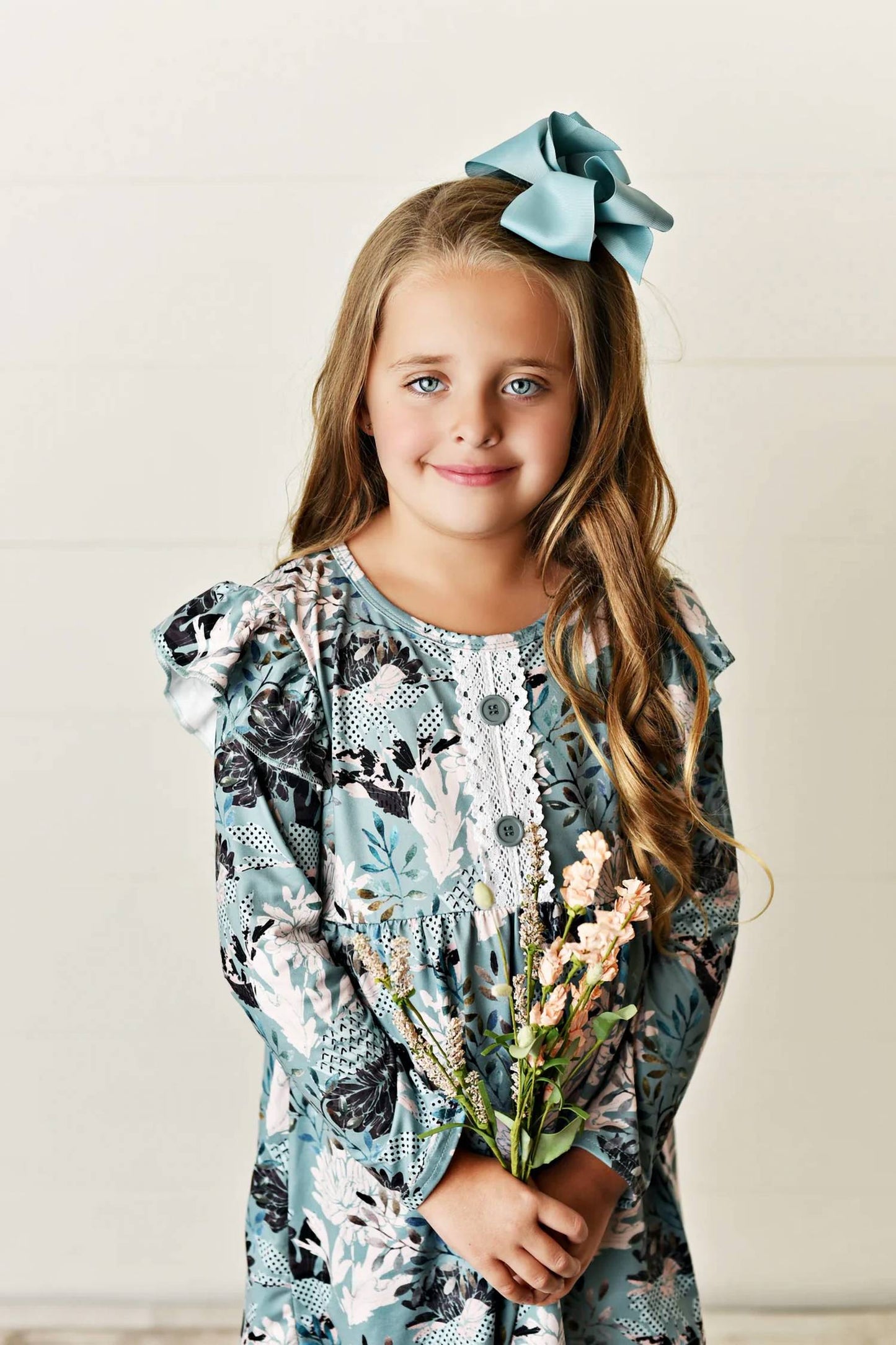 Girls Ruffle Legging Set