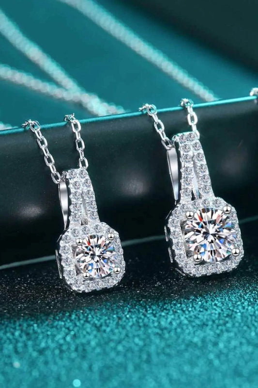 Adored - 1 Carat Moissanite Necklace - Rack Hunt