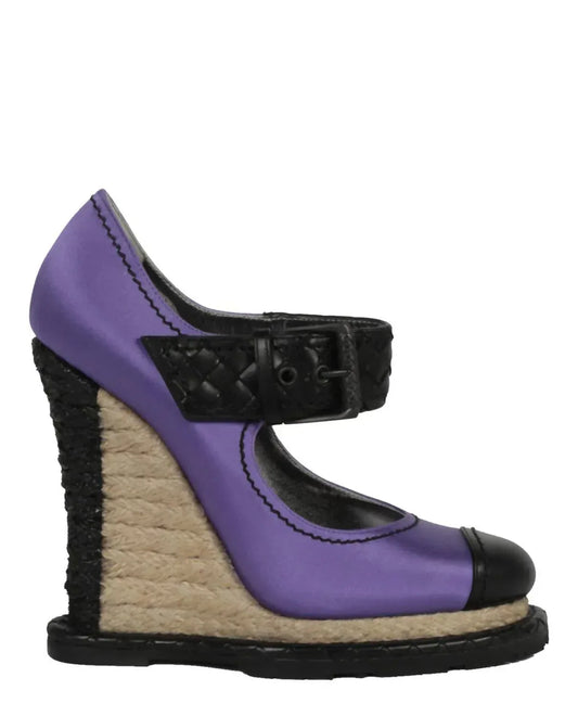 Bottega Veneta - Women's Mary Jane Espadrille Wedge Heel - Rack Hunt