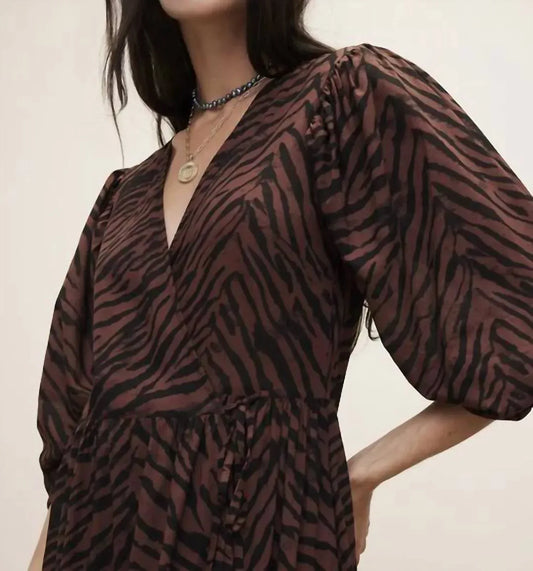Banana Republic - White Lotus Cotton Wrap Maxi Dress - Rack Hunt