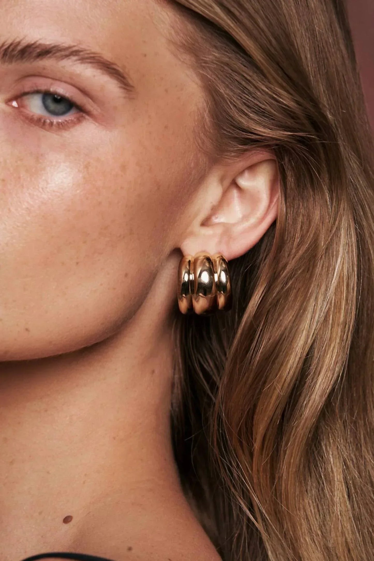 Lili Claspe - Elsa Shield Earrings - Rack Hunt