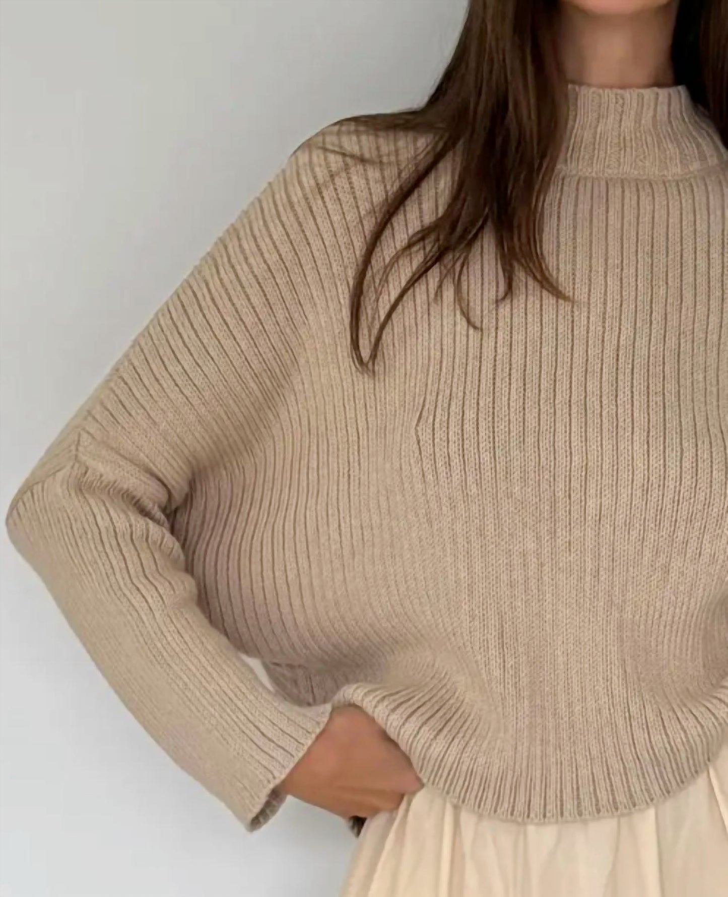Mock Neck Sweater