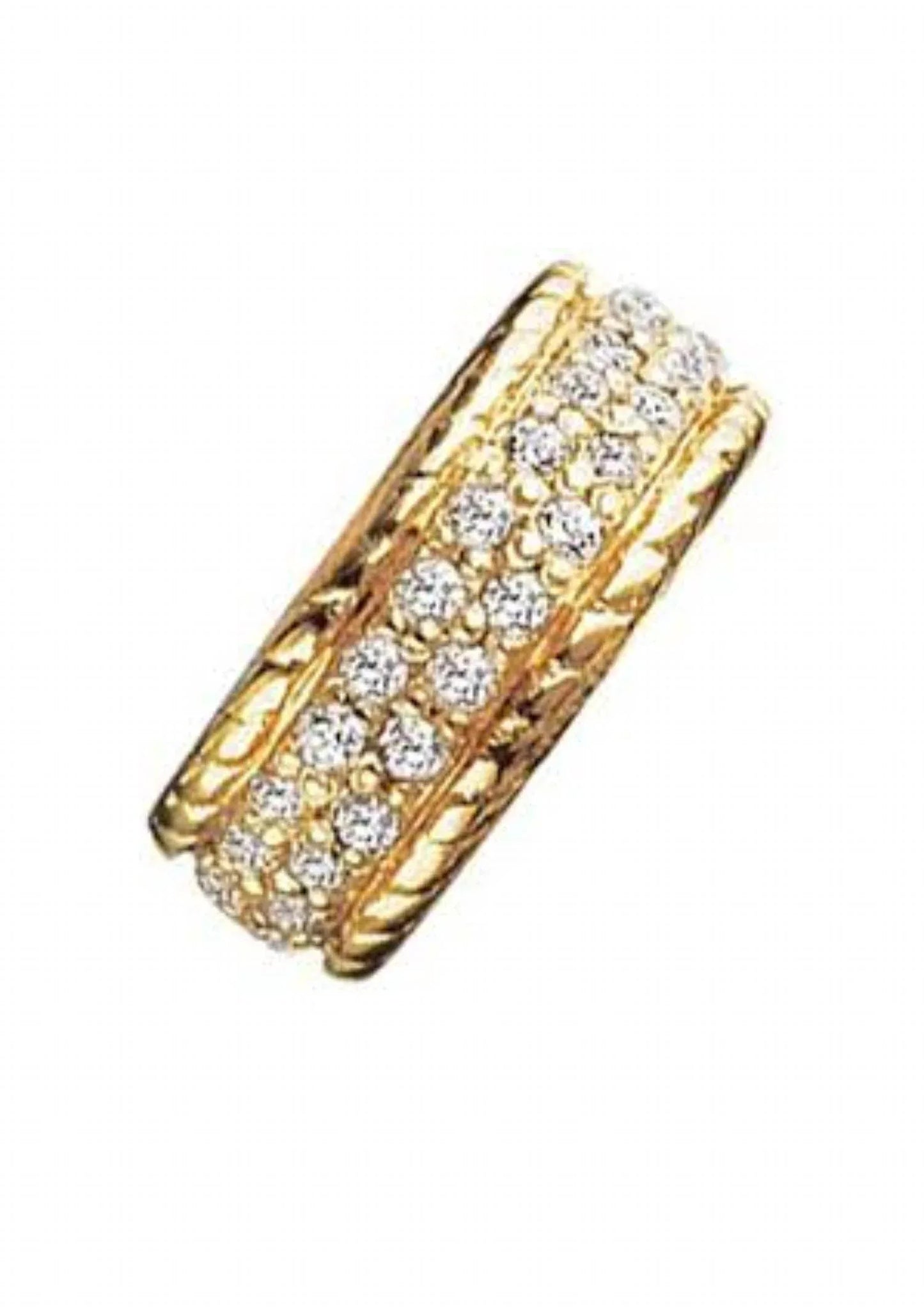 Story Jewellery - Women's 18k Plate Twin Ring Spacer - Rack Hunt