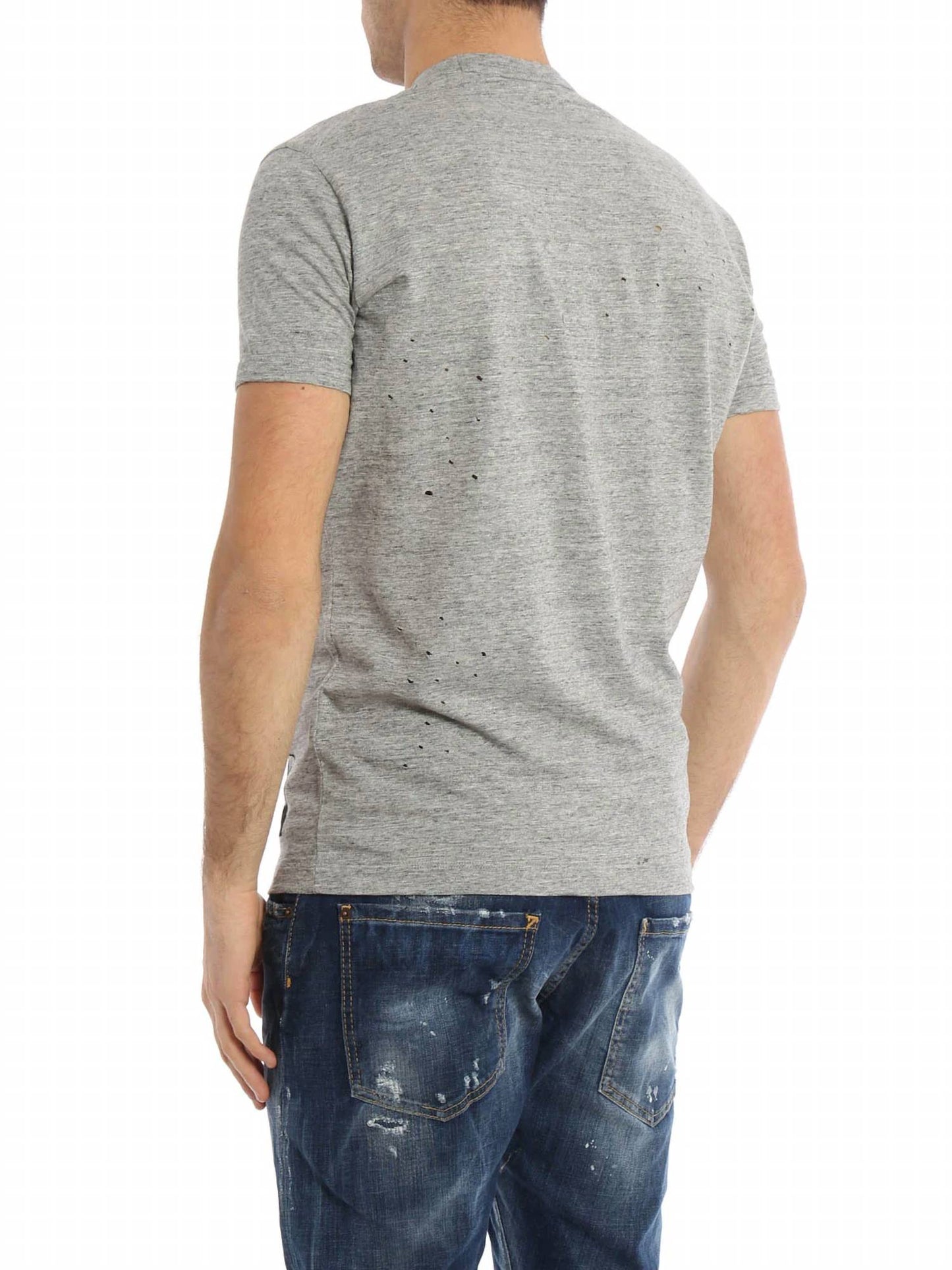 Women's Drilled And Printed T-shirt
