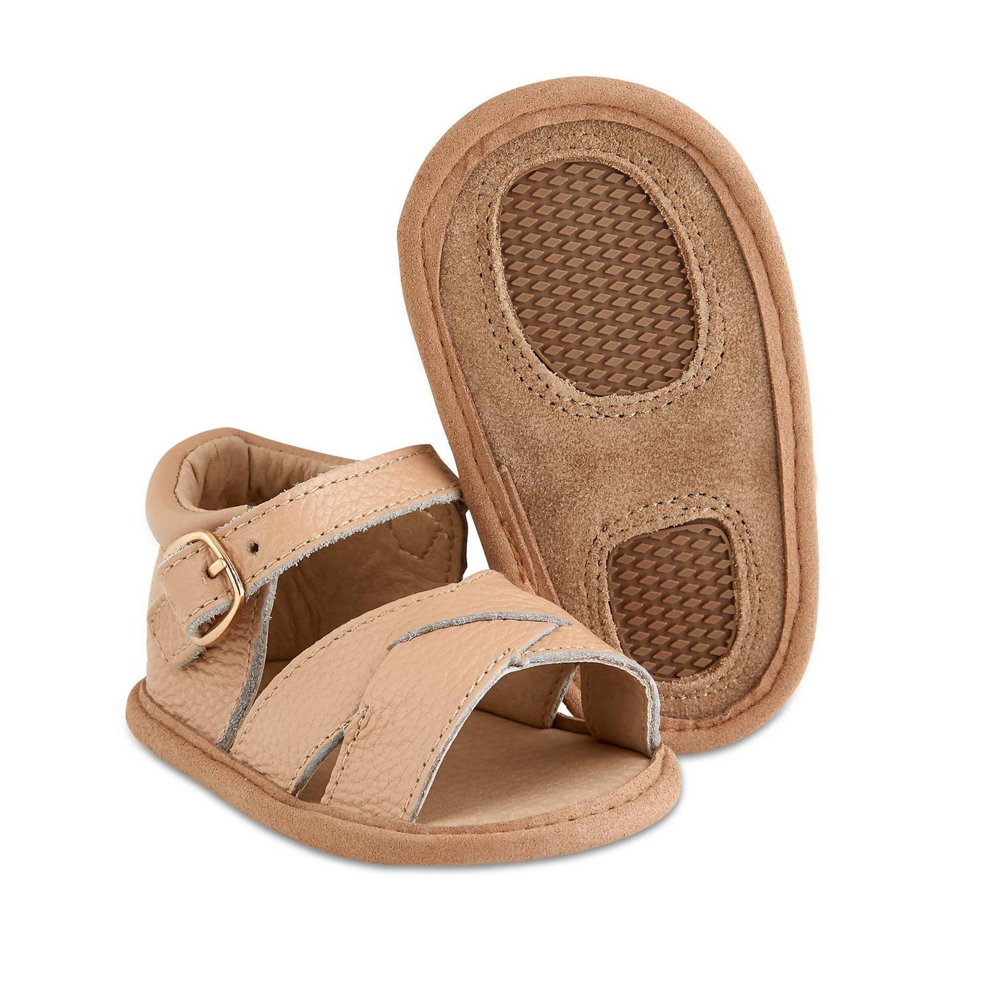 Girls Tully Split-soled Leather Sandal