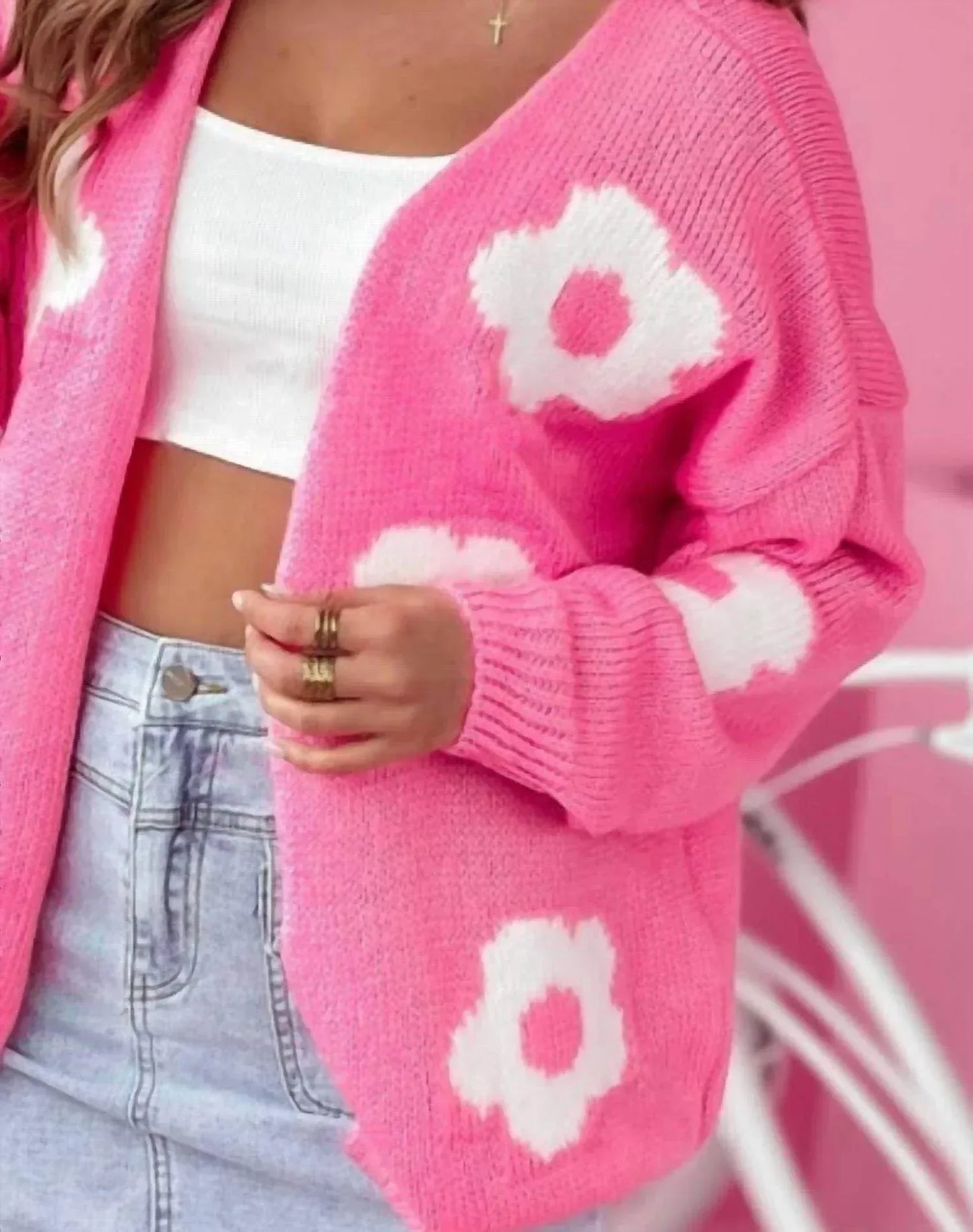 LOOWIE - Daisy Floral Cardigan - Rack Hunt