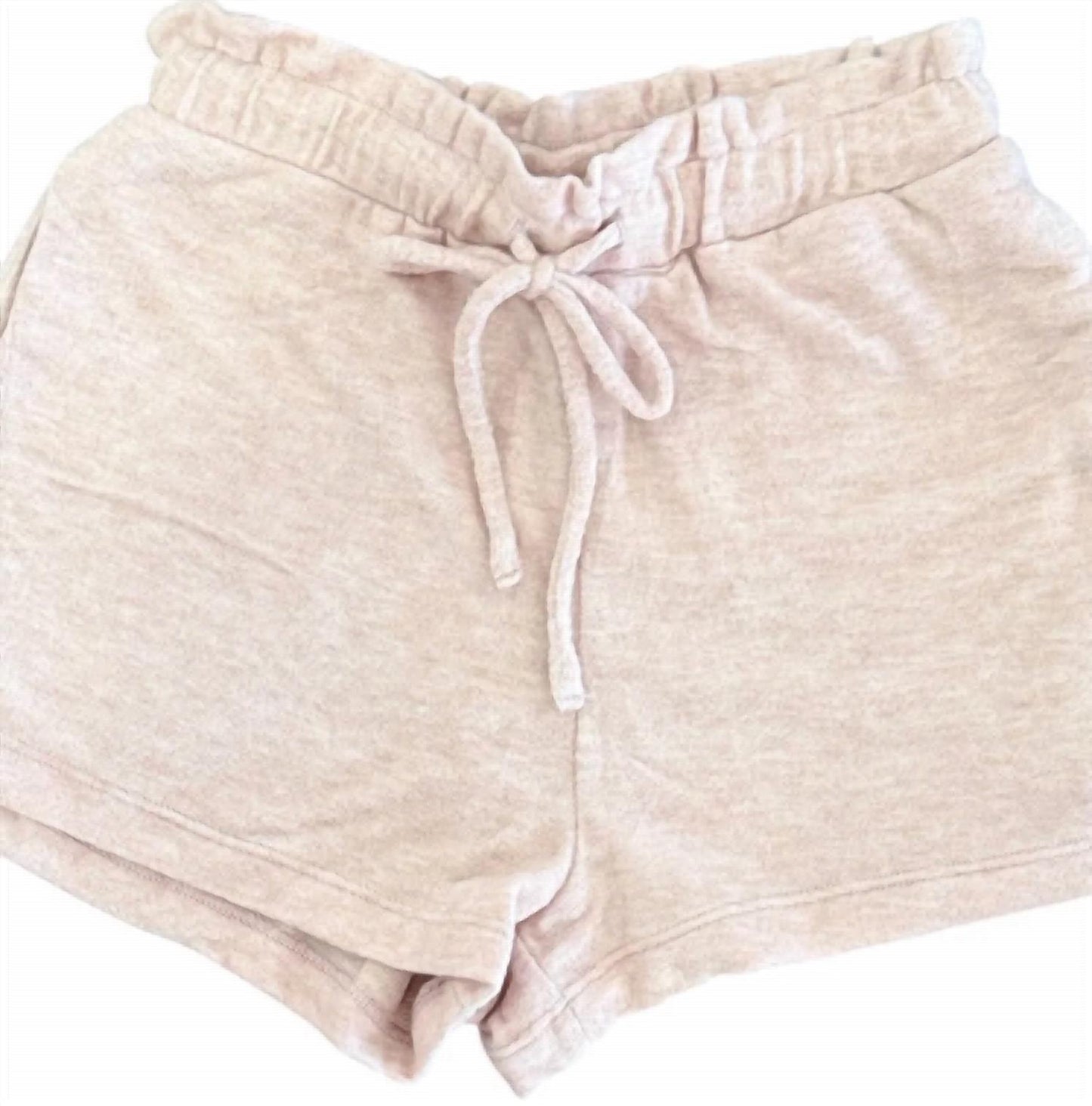 Girl's Hacci Jersey Drawstring Short