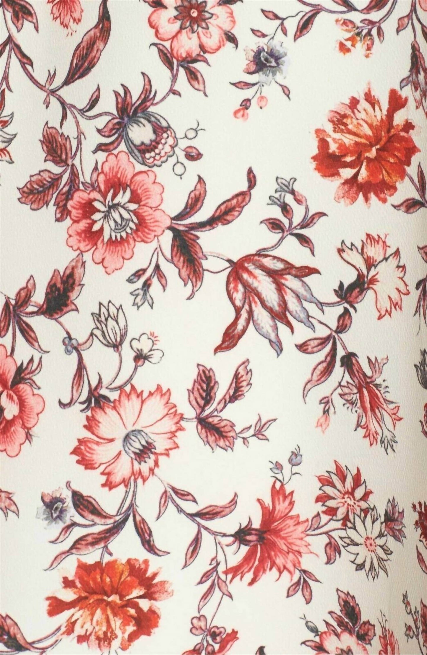 NSR - Floral Print Ruffle Flare Mini Dress - Rack Hunt -