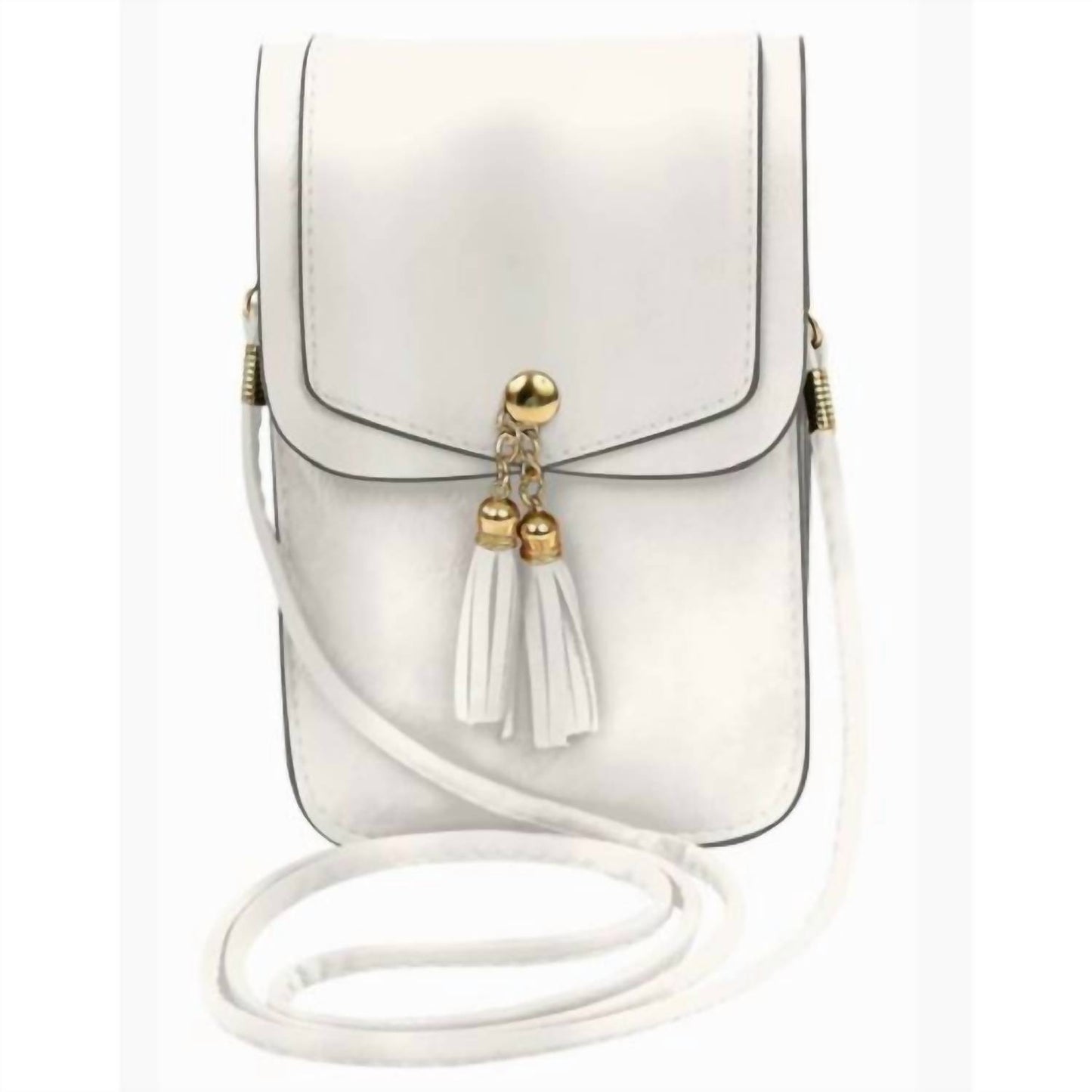 Touch Screen Tassel Crossbody Phone Bag