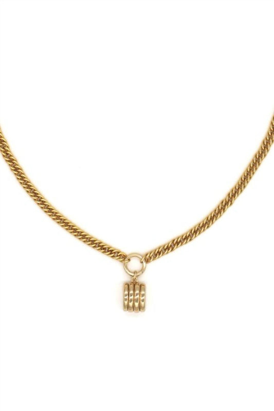 Sylvia Benson - Women's Entwine Drop Necklace - Rack Hunt -