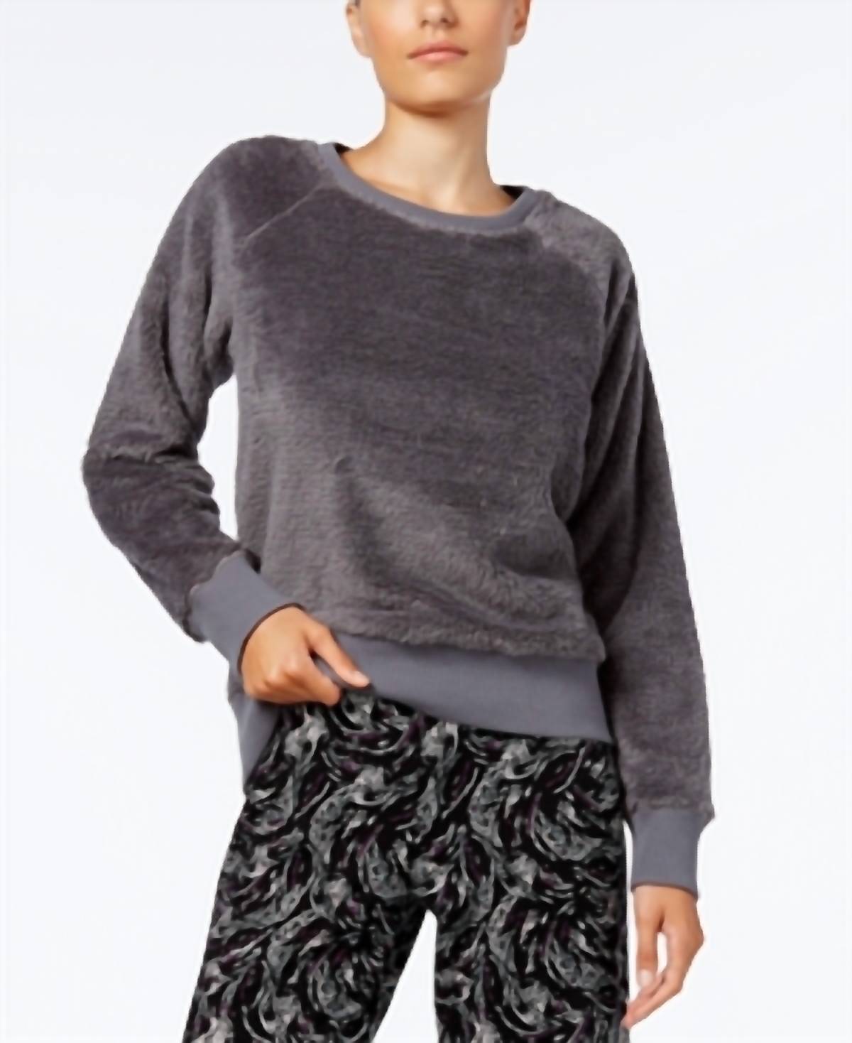 Fuzzy Pajama Top