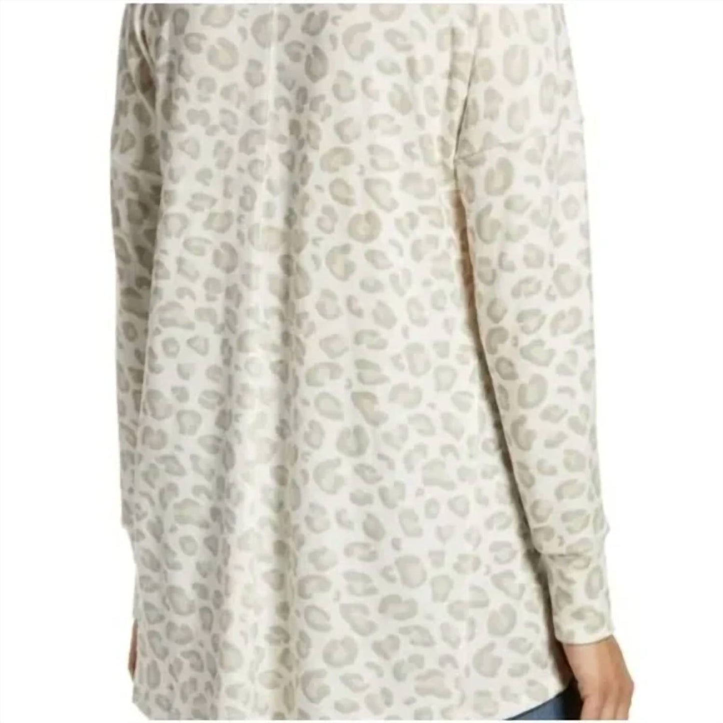Convertible Neckline Cozy Fleece Tunic
