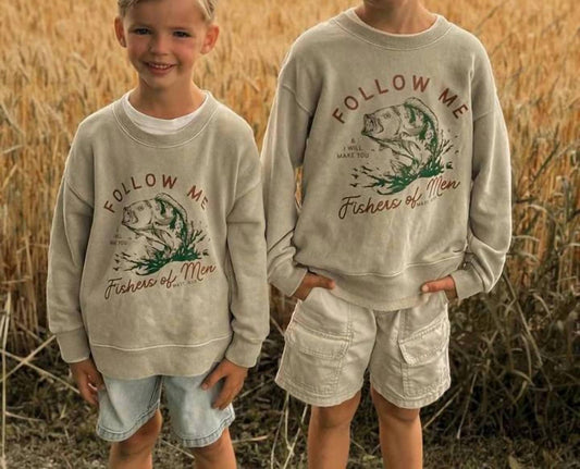 Kids French Terry Crewneck Top