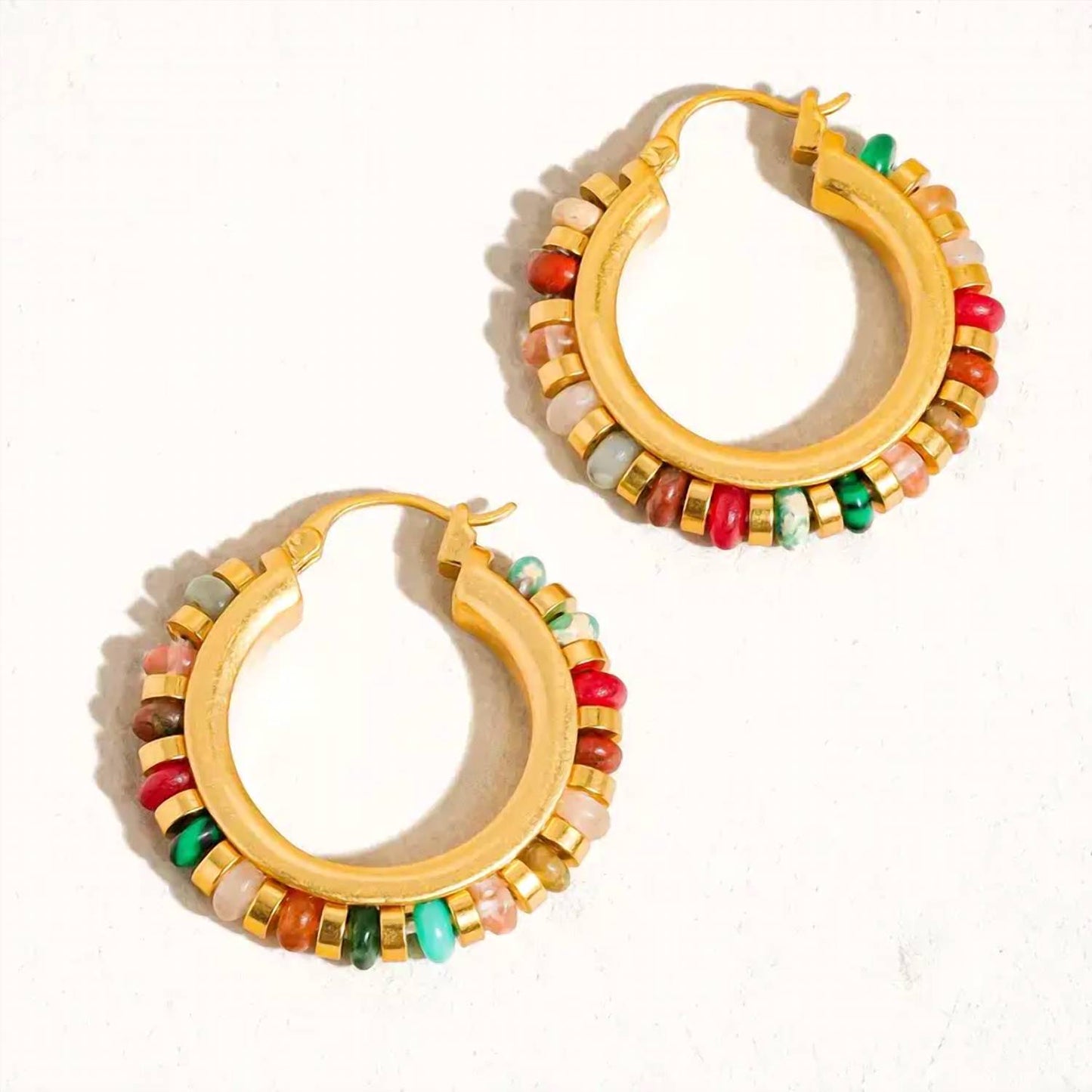 Women's Capri Hoop Earrings