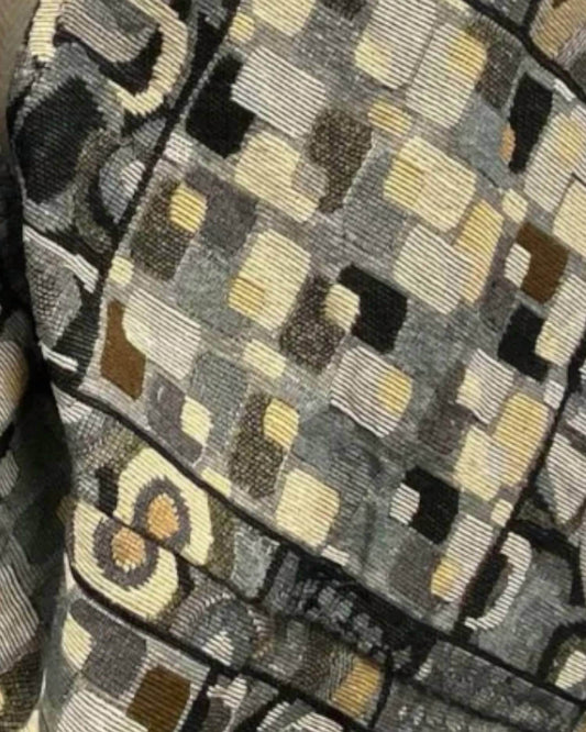 Jijou Capri - Women's Giselle Printed Cotton Canvas Oversized Hobo Bag - Rack Hunt -