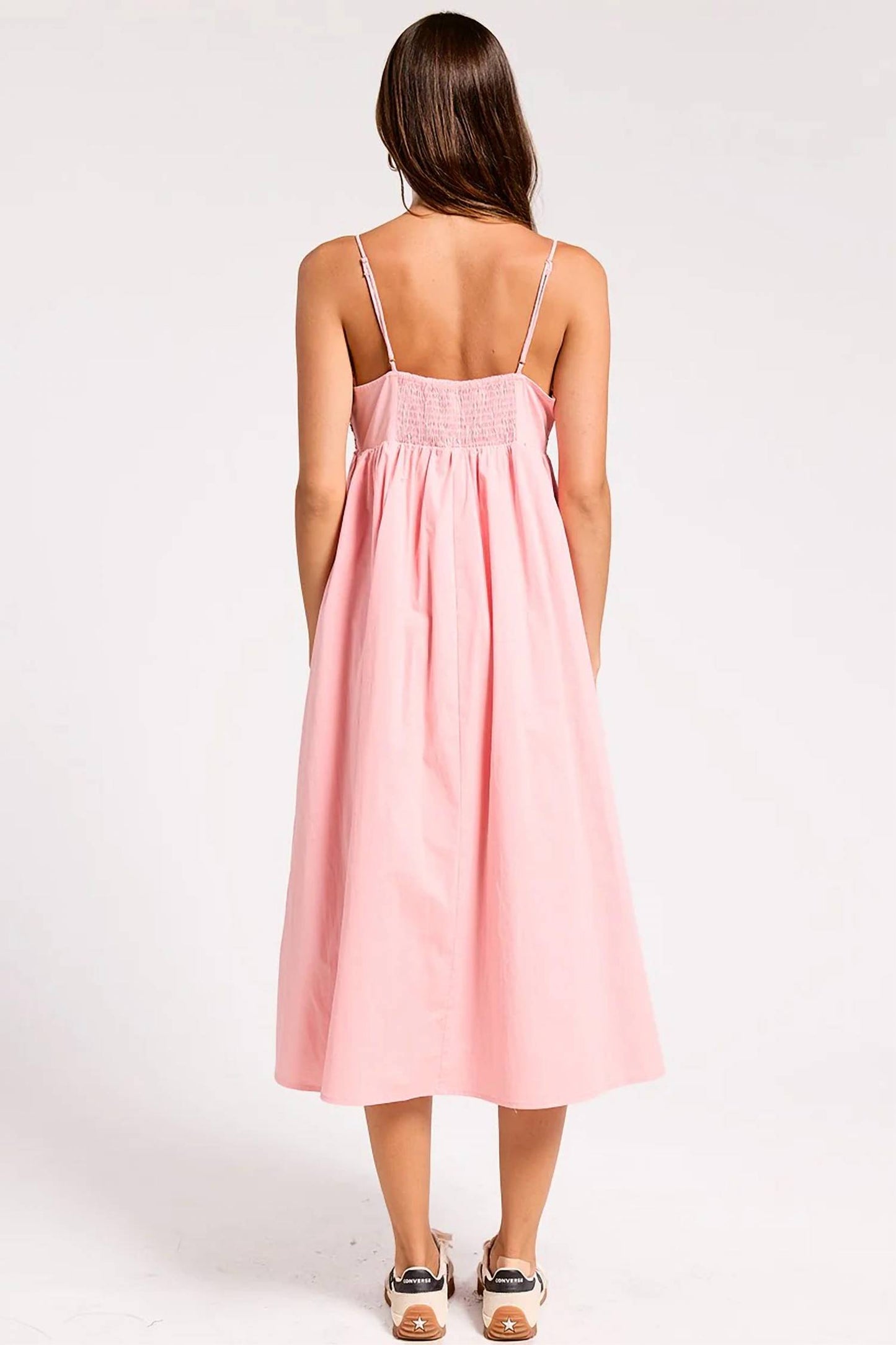 Worth The Wait Embroidered Midi Dress