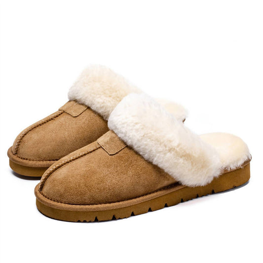Women's Indoor Shearling Shoes Slippers