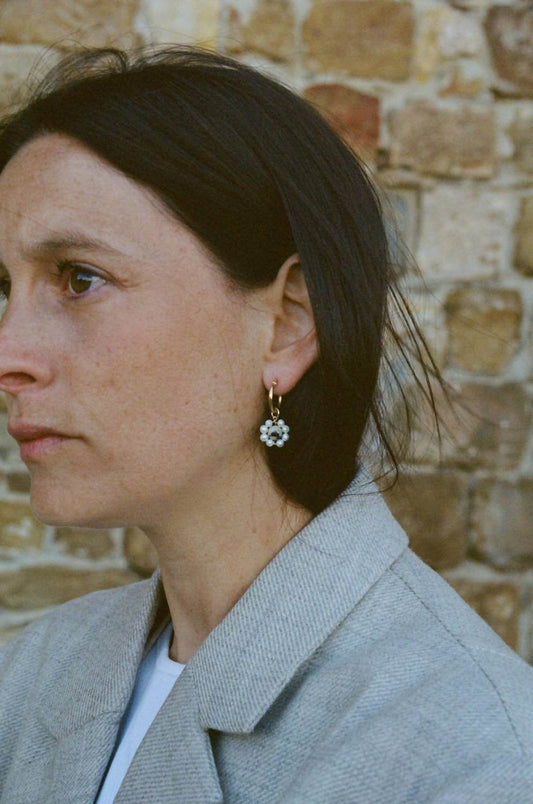 Labro - Women's Diciotto Pearl Earrings - Rack Hunt -