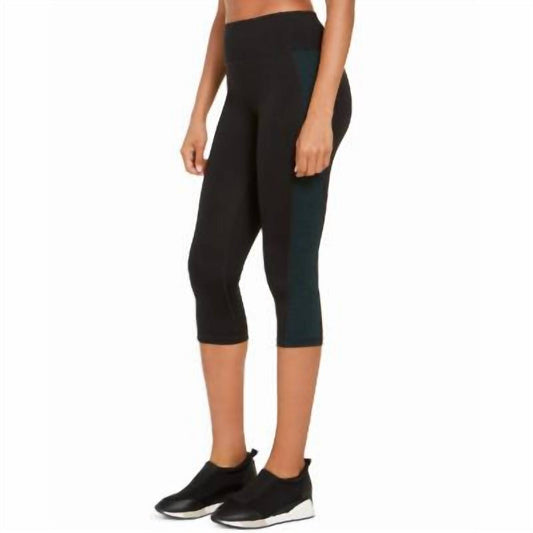 Women's Colorblocked Cropped Leggings