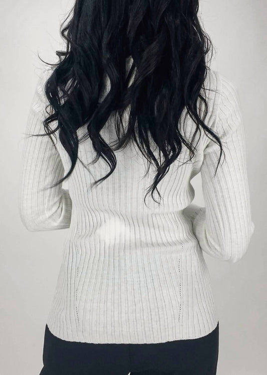 Katie Rib Crewneck Sweater