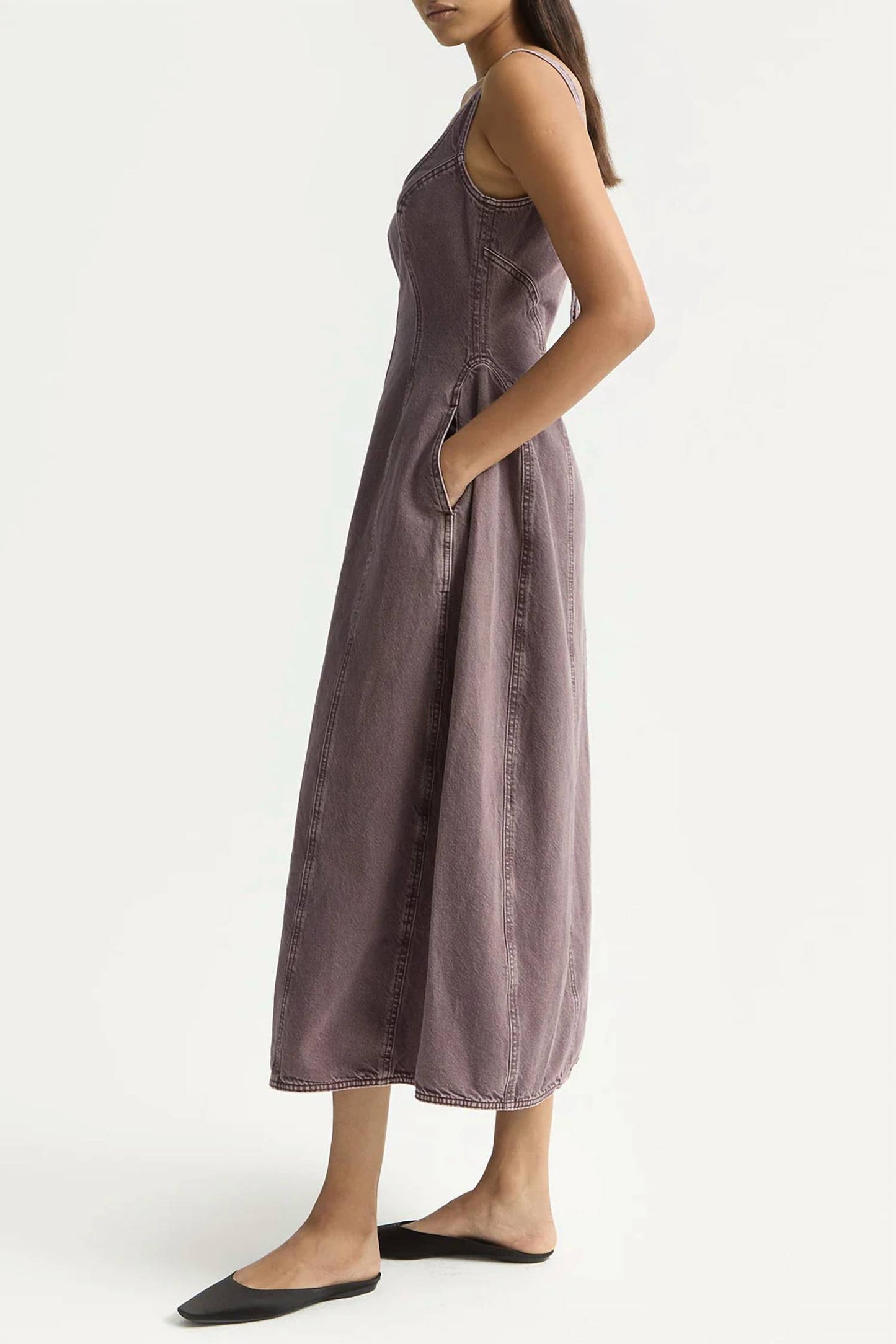 COCOON BUSTIER DRESS