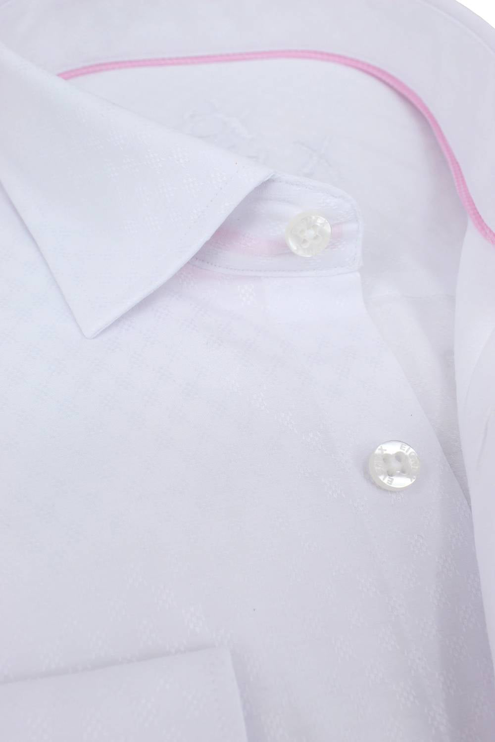 Jacquard Shirt With Trim