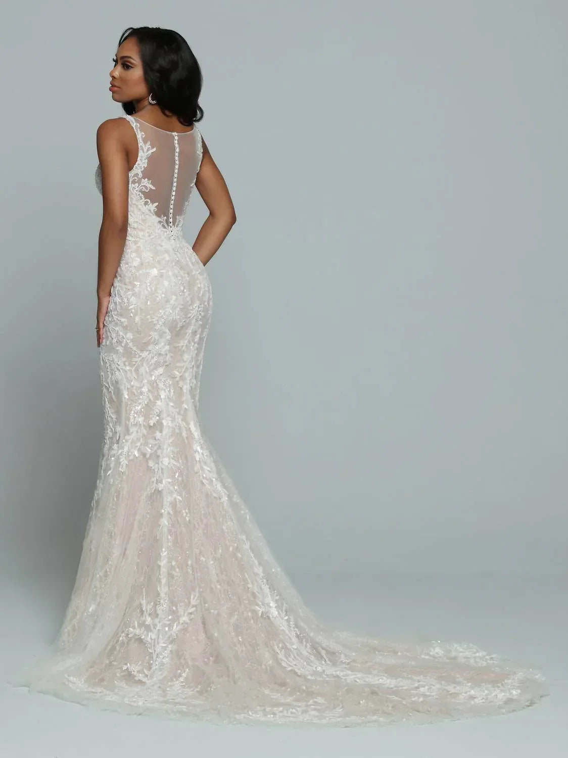DaVinci Bridal - Sleeveless Wedding Gown - Rack Hunt