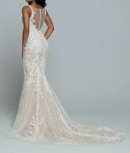 DaVinci Bridal - Sleeveless Wedding Gown - Rack Hunt
