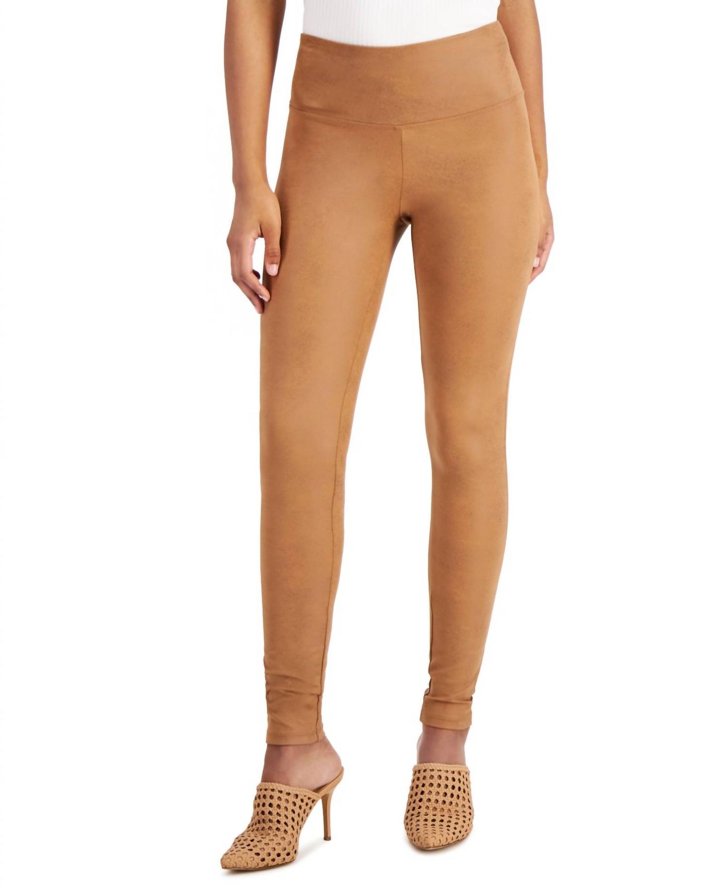 INC International Concepts Womens Faux-Leather Leggings