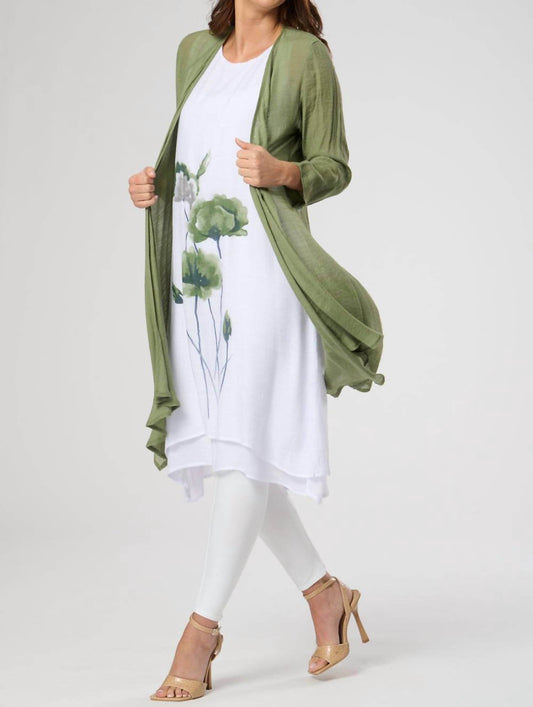 Saloos - Long Dress With Jacket Set - Rack Hunt -