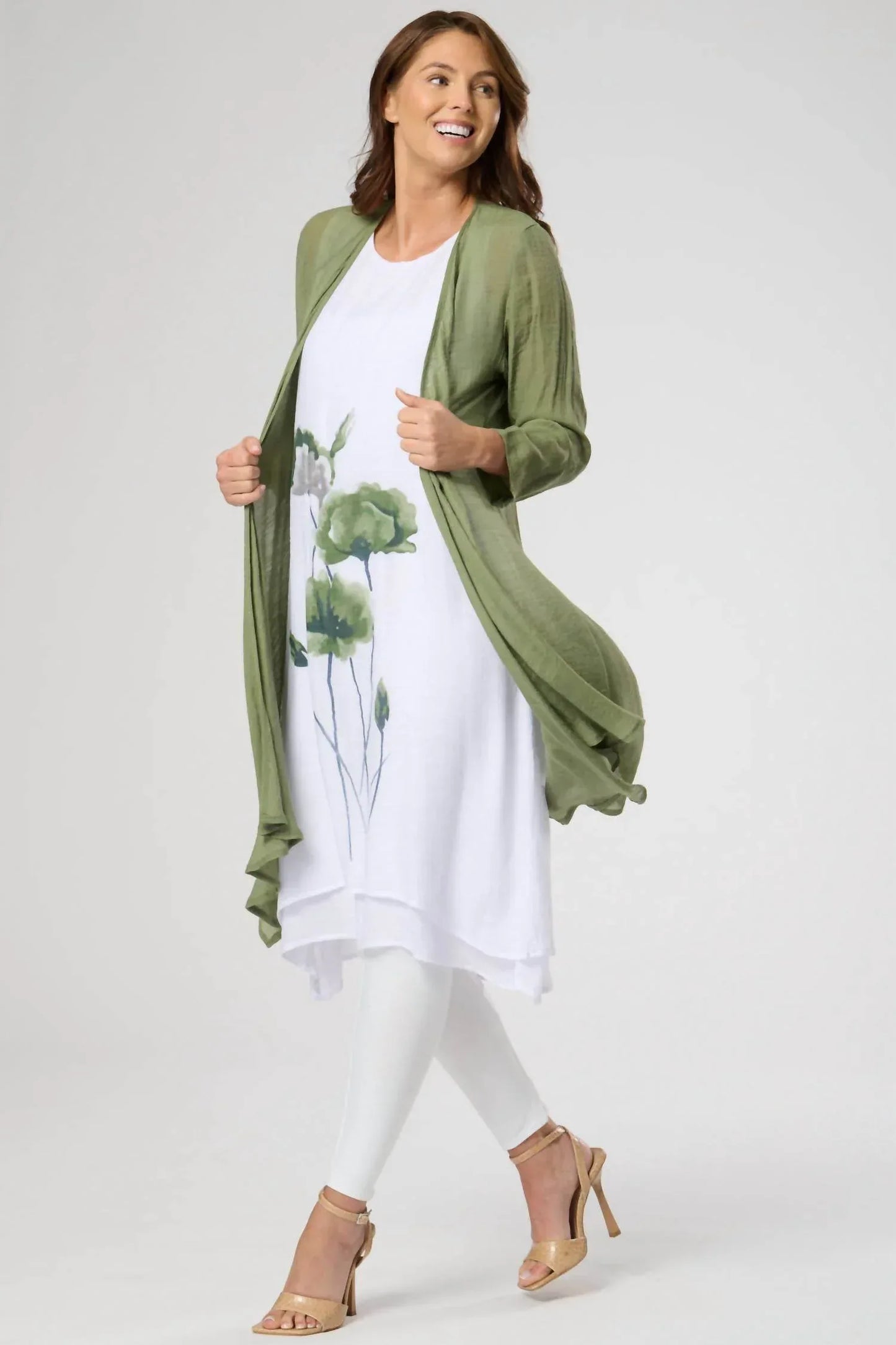 Saloos - Long Dress With Jacket Set - Rack Hunt