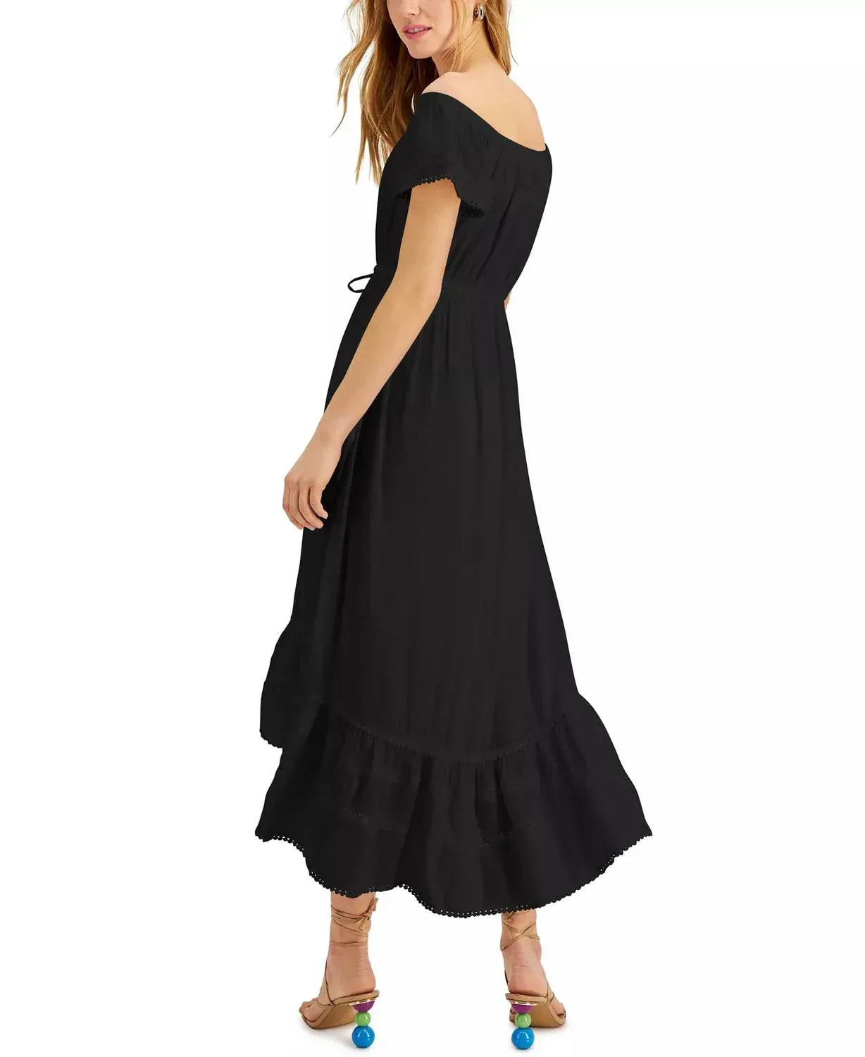 I.N.C. International Concepts - High Low Peasant Dress - Rack Hunt