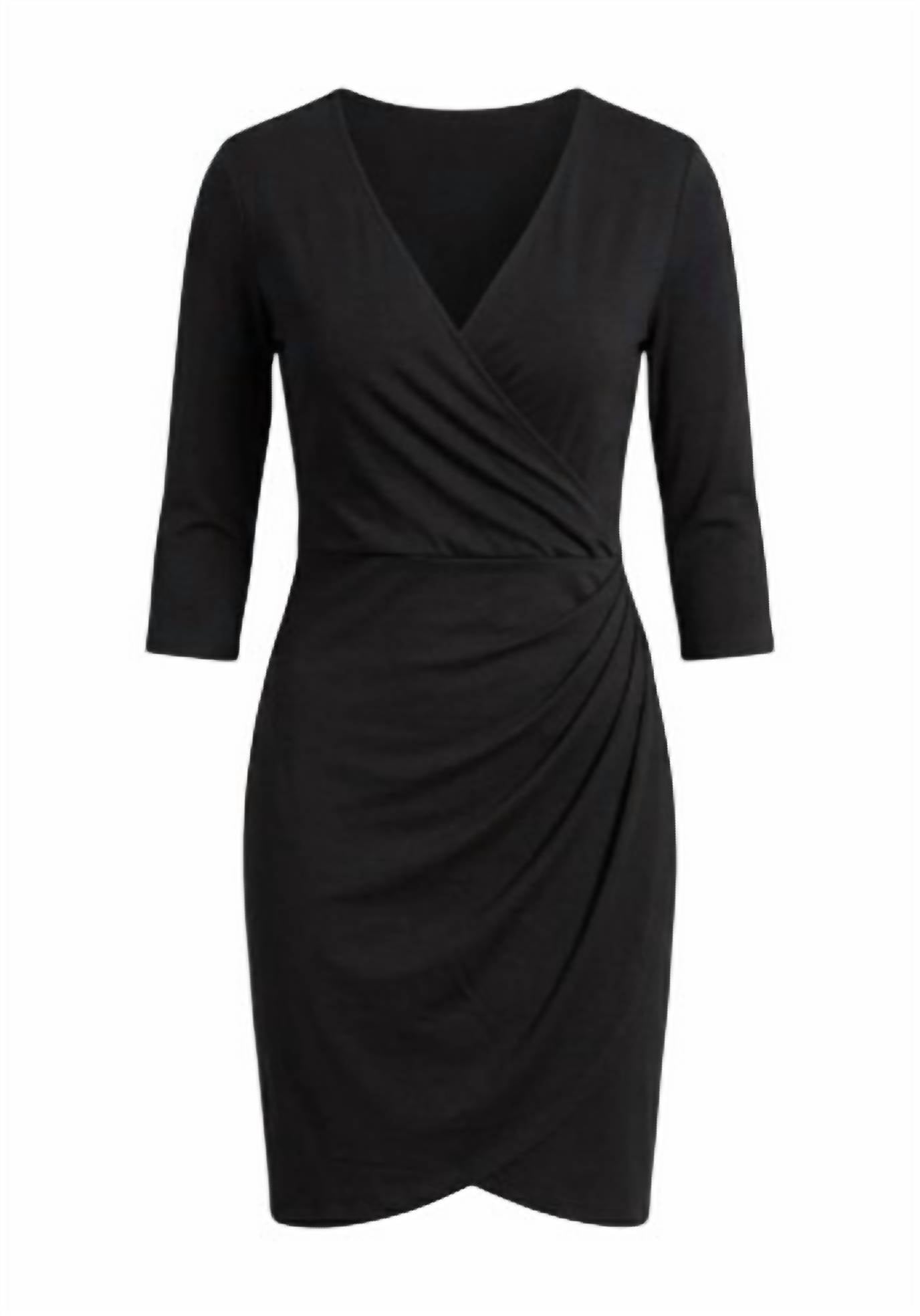 Chic Flattering Fit Dress