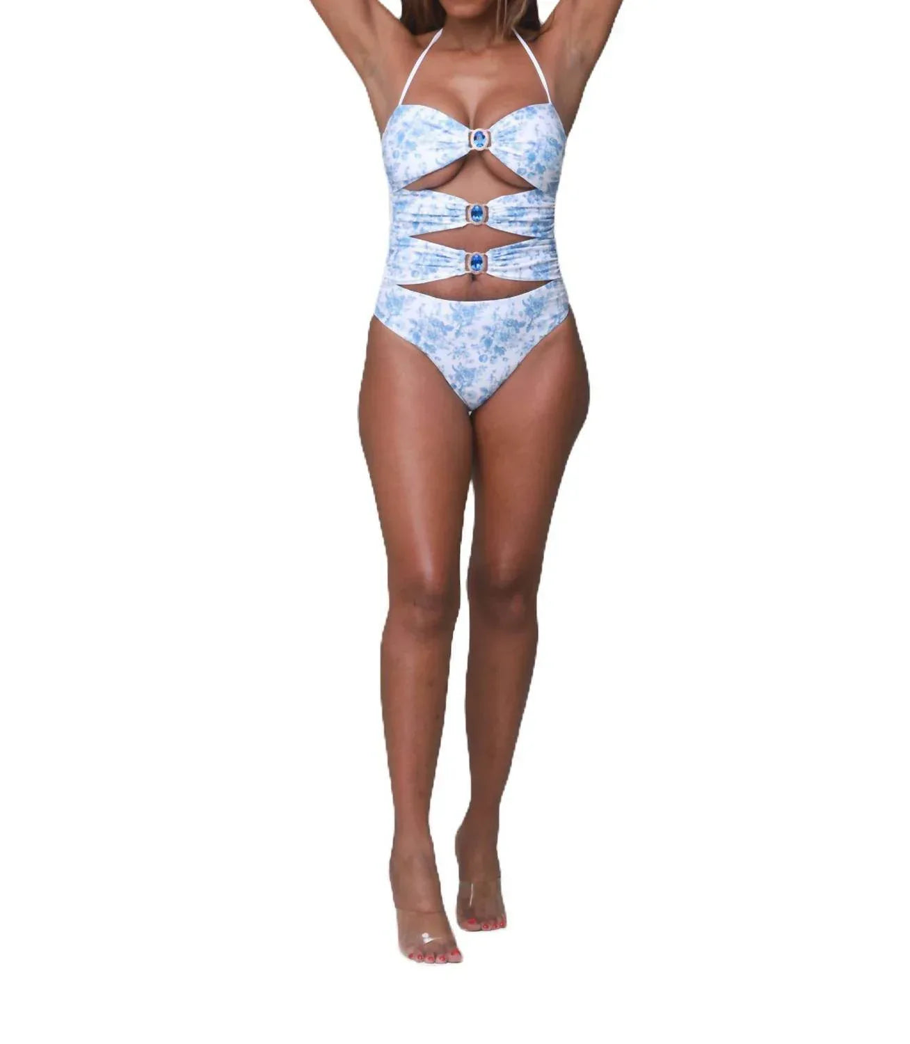 Porshia By Porshia Banks - Pilar Jeweled Monokini - Rack Hunt