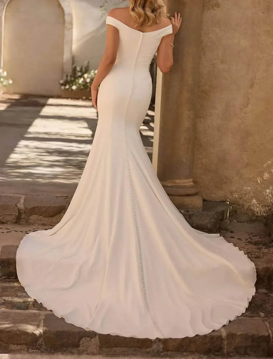 Sophia Tolli - Soft Chiffon Bridal Wedding Gown - Rack Hunt