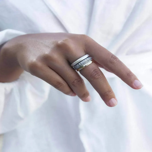 Meditation Rings - Enlighten Ring - Rack Hunt