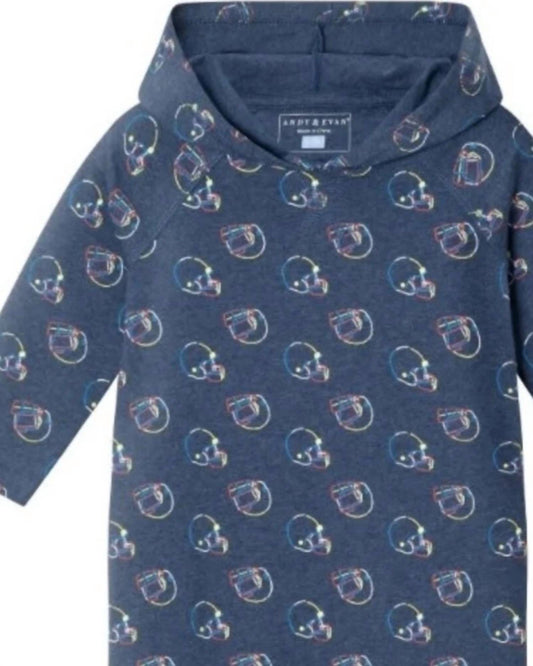 Kid's Football Hooded Romper